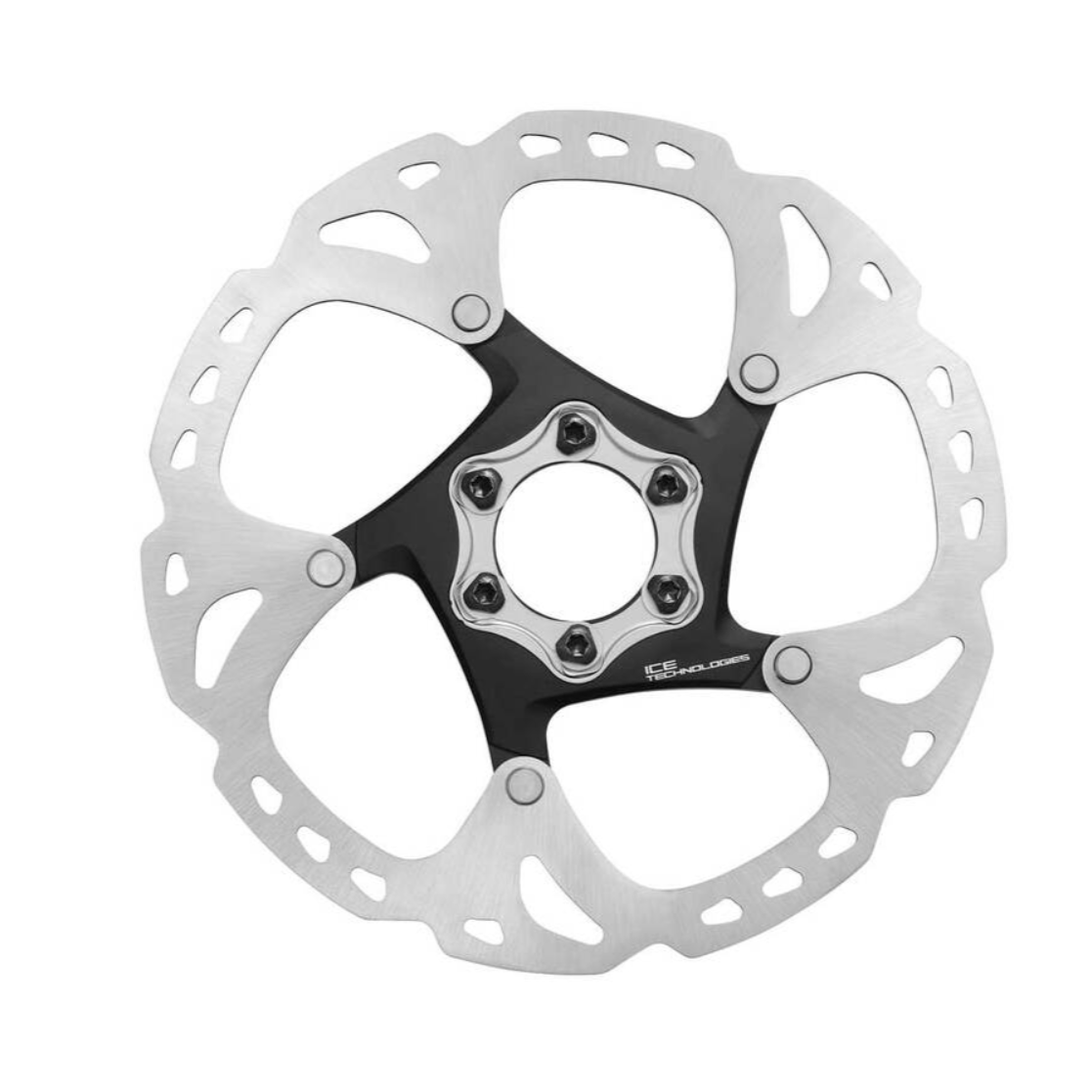 Shimano Deore XT SM-RT86-M2 Disc Brake Rotor - 180mm, 6-Bolt, Silver/Black Cycling Parts - Brake - Disc Brake Rotors Shimano