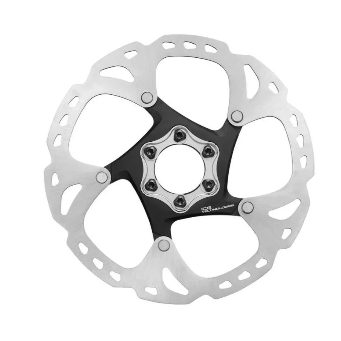 Shimano Deore XT SM-RT86-M2 Disc Brake Rotor - 180mm, 6-Bolt, Silver/Black Cycling Parts - Brake - Disc Brake Rotors Shimano