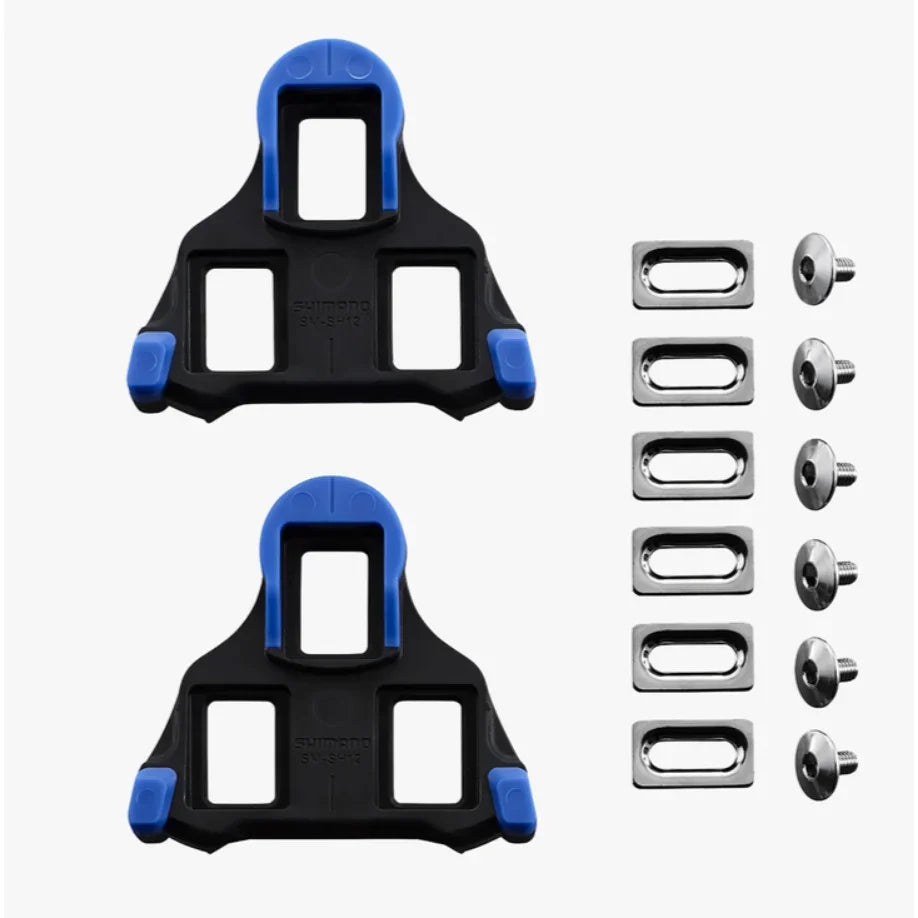 Shimano SM-SH12 SPD-SL Cleat Set, 2 Degree Float Cycling Parts - Pedal - Road Cleats Shimano