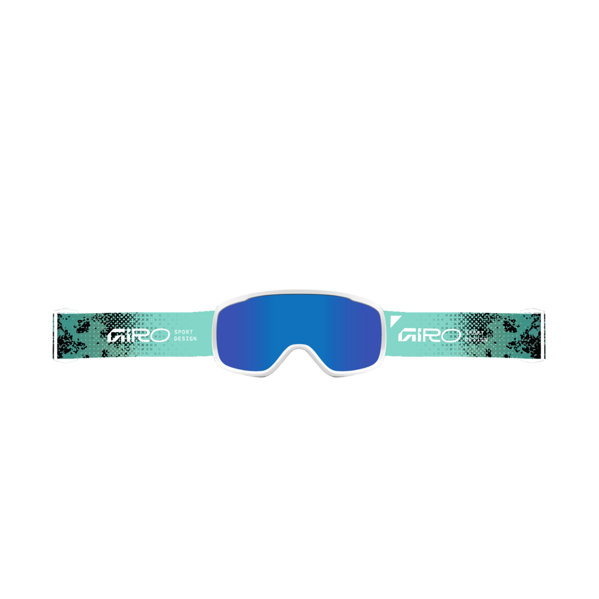 Giro Stomp Kid's Goggle Eyewear - Goggles Giro Glacier Green/Grey Cobalt