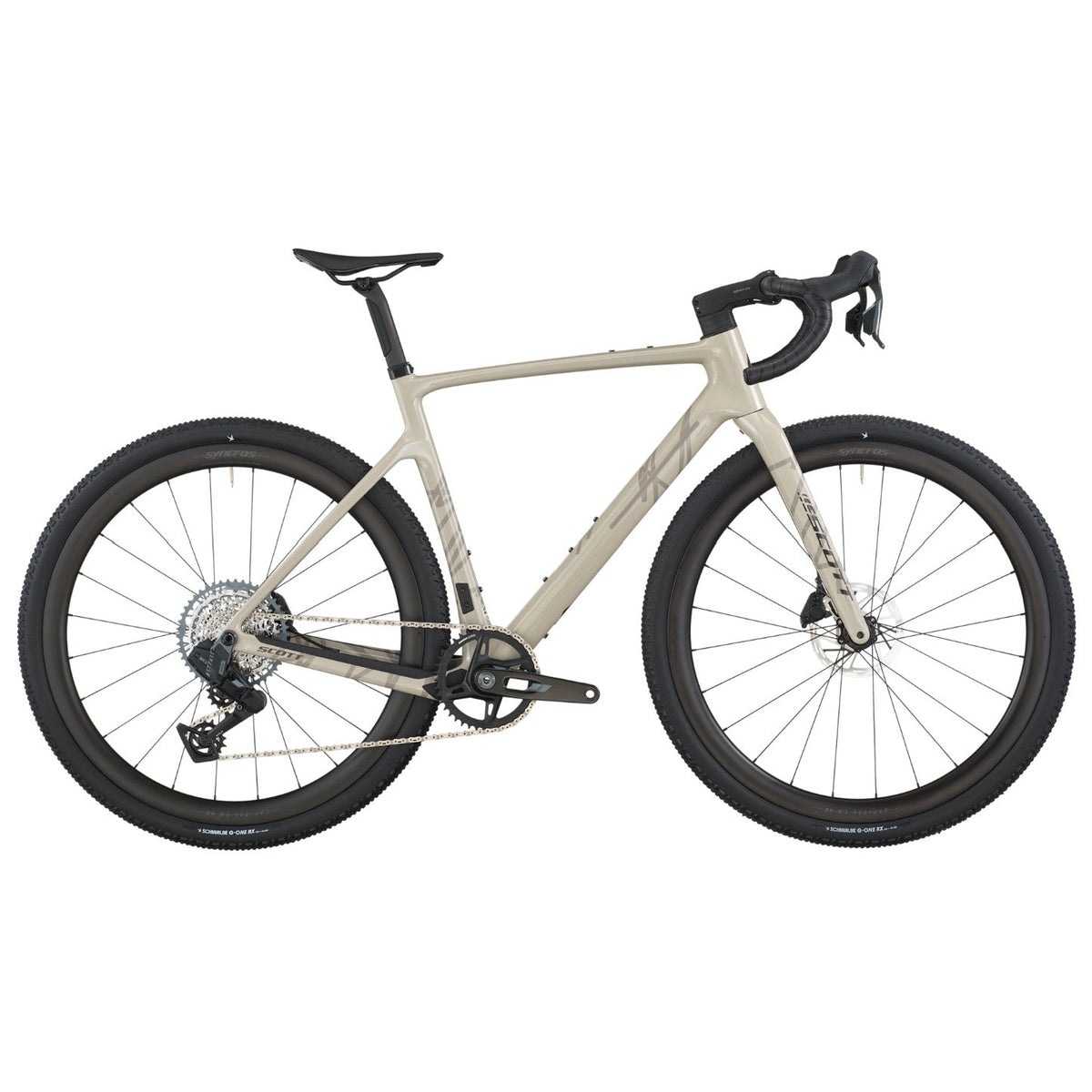 SCOTT Addict Gravel 20 Bike Bicycle - Gravel SCOTT XSmall Taupe Beige