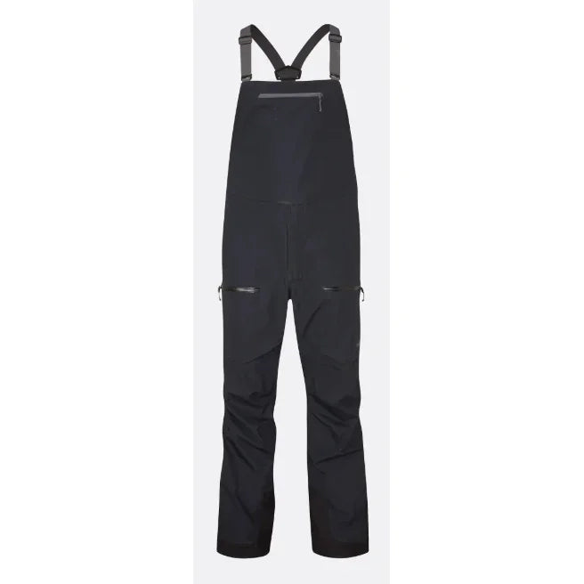 Rab M Khroma Kinetic Bib Winter Apparel - Winter Apparel Mens Hardshell Bottom Rab Small Black