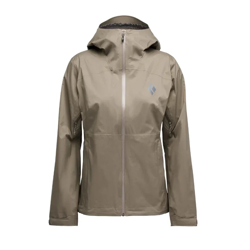 Black Diamond W Fineline Stretch Shell Summer Apparel - Womens - Tops Black Diamond Extra Small Walnut