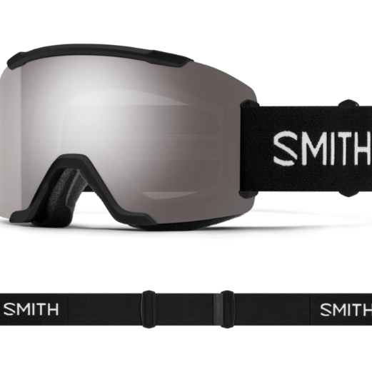 Smith Squad Goggle Eyewear - Goggles Smith Optics Black | ChromaPop Sun Platinum Mirror