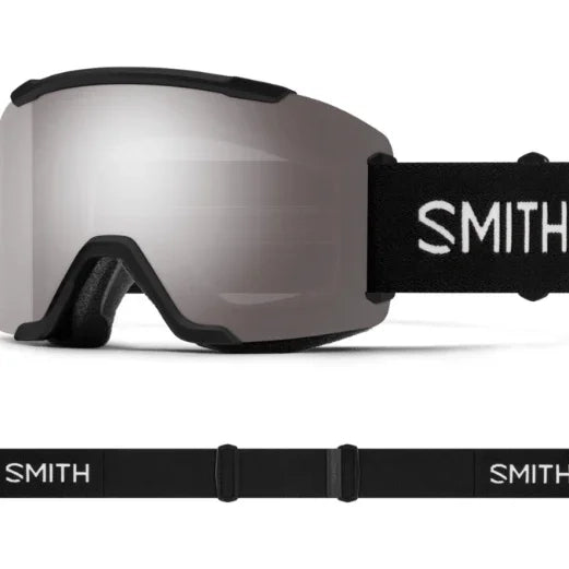 Smith Squad Goggle Eyewear - Goggles Smith Optics Black | ChromaPop Sun Platinum Mirror