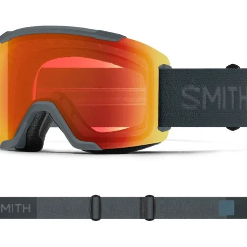 Smith Squad Goggle Eyewear - Goggles Smith Optics Slate | ChromaPop Everyday Red Mirror
