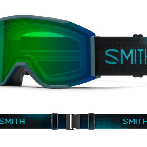 Smith Squad MAG Goggle Eyewear - Goggles Smith Optics Cenote | ChromaPop Everyday Green Mirror