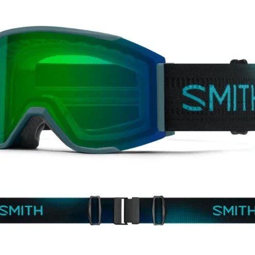 Smith Squad MAG Goggle Eyewear - Goggles Smith Optics Cenote | ChromaPop Everyday Green Mirror