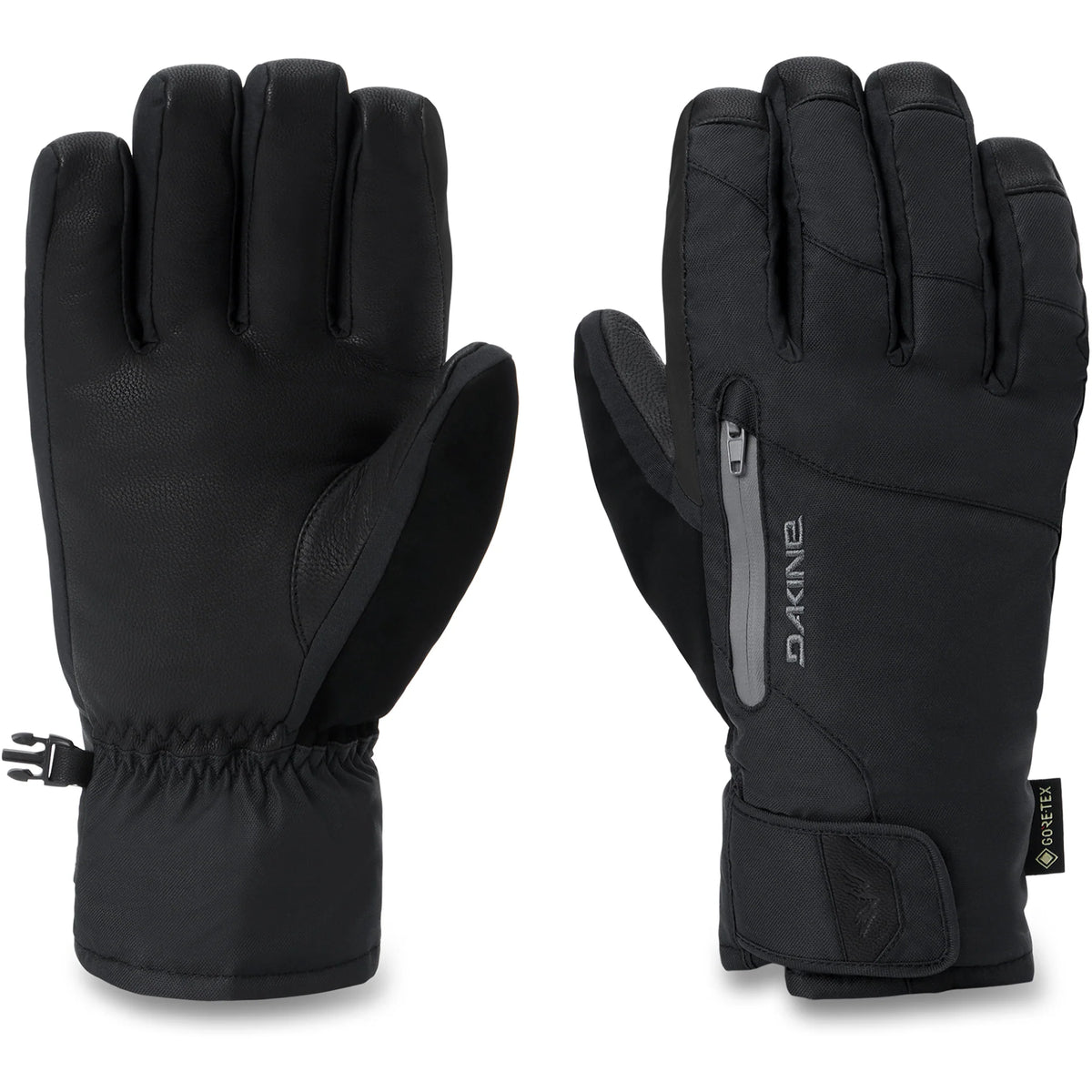 Dakine Titan 2.0 Leather DLX Gore-Tex Gloves Winter Apparel - Gloves Dakine 2XL Black
