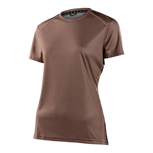 Troy Lee W Lilium SS Jersey Cycling Apparel - Womens - Jersey - Short Sleeve Troy Lee Designs XSmall Solid/Coffee