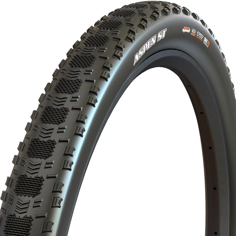 Maxxis Aspen ST Tire - 29 x 2.40, Tubeless, Folding, Black, MaxxSpeed, EXO, 170tpi - three-quarter