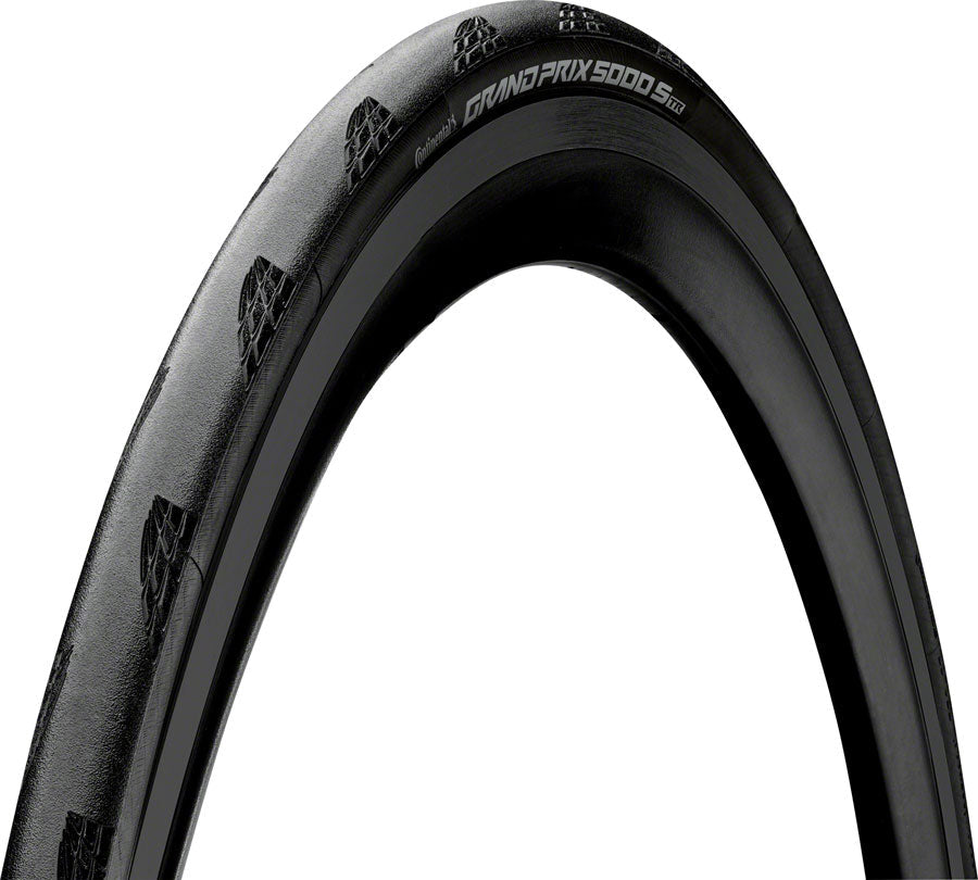 Continental Grand Prix 5000 S TR Tire - 700 x 25, Tubeless, Folding, Black/Transparent, BlackChili, Vectran Breaker,
