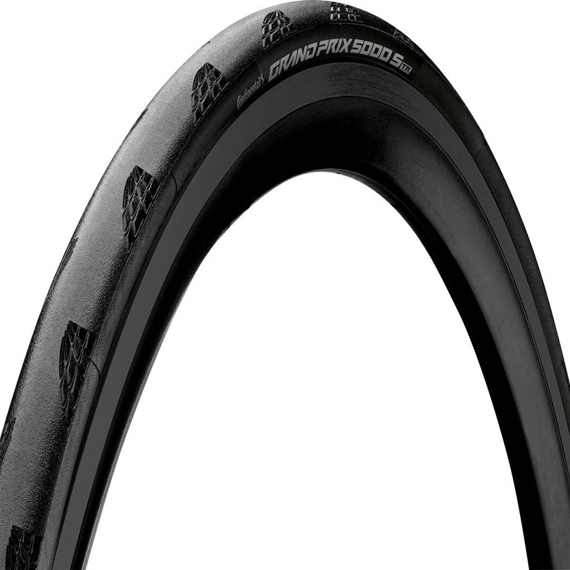 Continental Grand Prix 5000 S TR Tire - 700 x 25, Tubeless, Folding, Black/Transparent, BlackChili, Vectran Breaker,