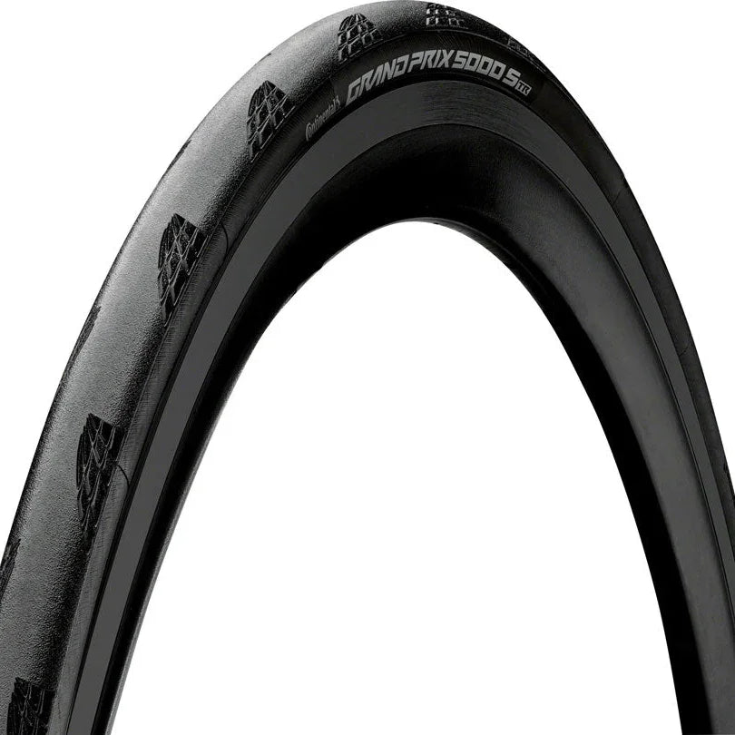 Continental Grand Prix 5000 S TR Tire - 700 x 25, Tubeless, Folding, Black/Transparent, BlackChili, Vectran Breaker, LazerGrip, ACT Tires and Tubes - Road Tires - 700c Continental Default Title