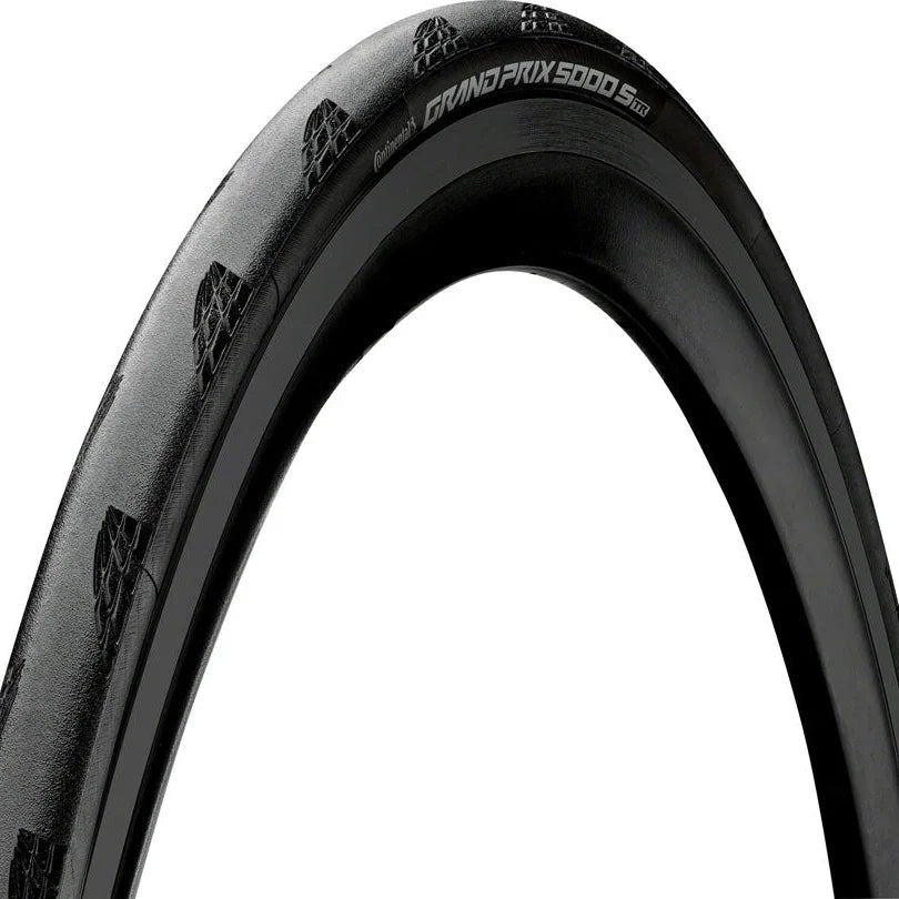 Continental Grand Prix 5000 S TR Tire - 700 x 25, Tubeless, Folding, Black/Transparent, BlackChili, Vectran Breaker, LazerGrip, ACT Tires and Tubes - Road Tires - 700c Continental Default Title