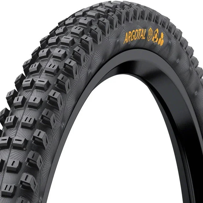 Continental Argotal Tire - 29 x 2.40, Tubeless, Folding, Black, SuperSoft, Downhill Casing, E25 Tires and Tubes - Mountain Tires - 29" Continental Default Title