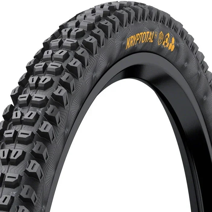 Continental Kryptotal Rear Tire - 27.5 x 2.40, Tubeless, Folding, Black, Soft, Enduro Casing, E25 Tires and Tubes - Mountain Tires - 27.5" Continental Default Title