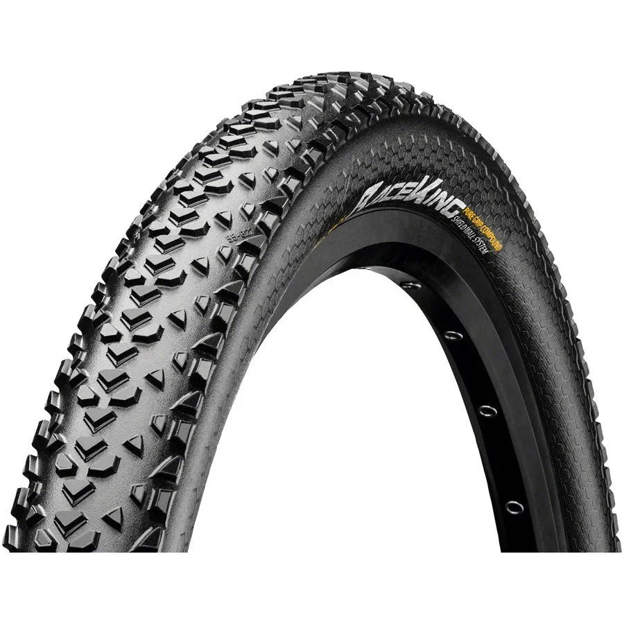 Continental Race King Tire - 26 x 2.20, Tubeless, Folding, Black, PureGrip, ShieldWall System, E25 Tires and Tubes - Mountain Tires - 26" Continental