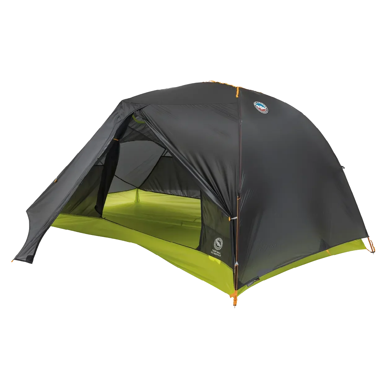Big Agnes Tiger Wall Bikepack Tent Summer Gear - Tents Big Agnes UL1 Asphalt/Evening Primrose
