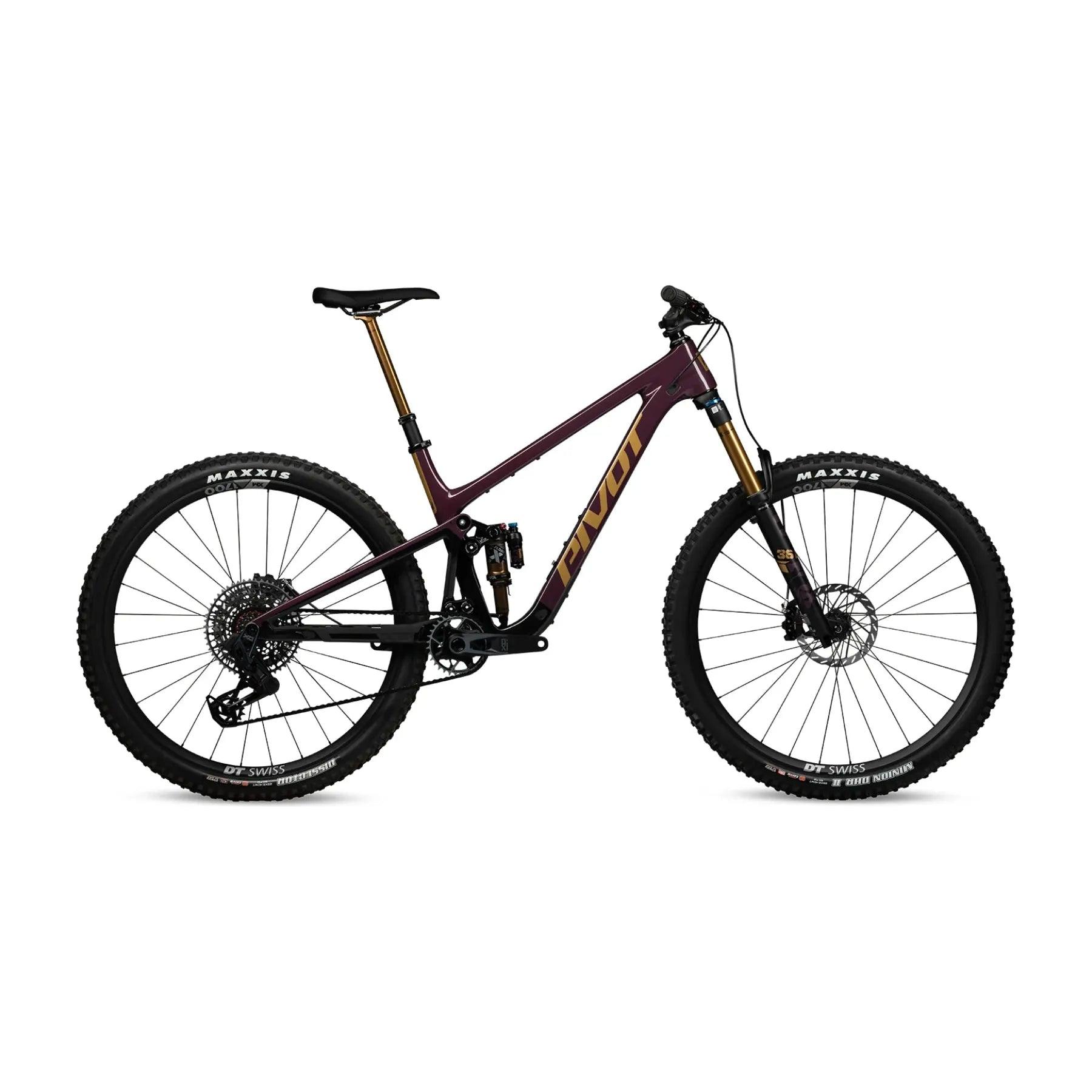 Pivot Trailcat LT Pro X0 Eagle Transmission w/ Alloy Wheels Bicycle - Mountain - Trail Pivot Cycles XSmall Dr. Purple
