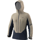 Dynafit M Free Infinium Hybrid Jacket Winter Apparel - Winter Apparel Mens Hardshell Top Dynafit Medium Rock Khaki