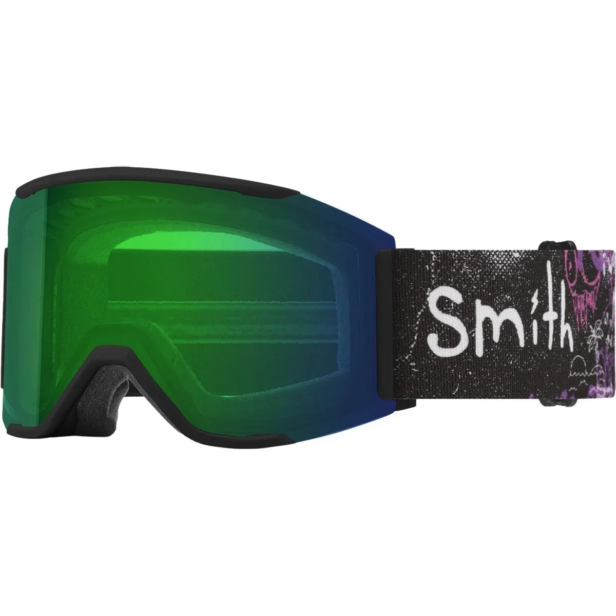Smith Squad MAG Goggle Eyewear - Goggles Smith Optics Dylan Siggars AC | ChromaPop Everyday Green Mirror