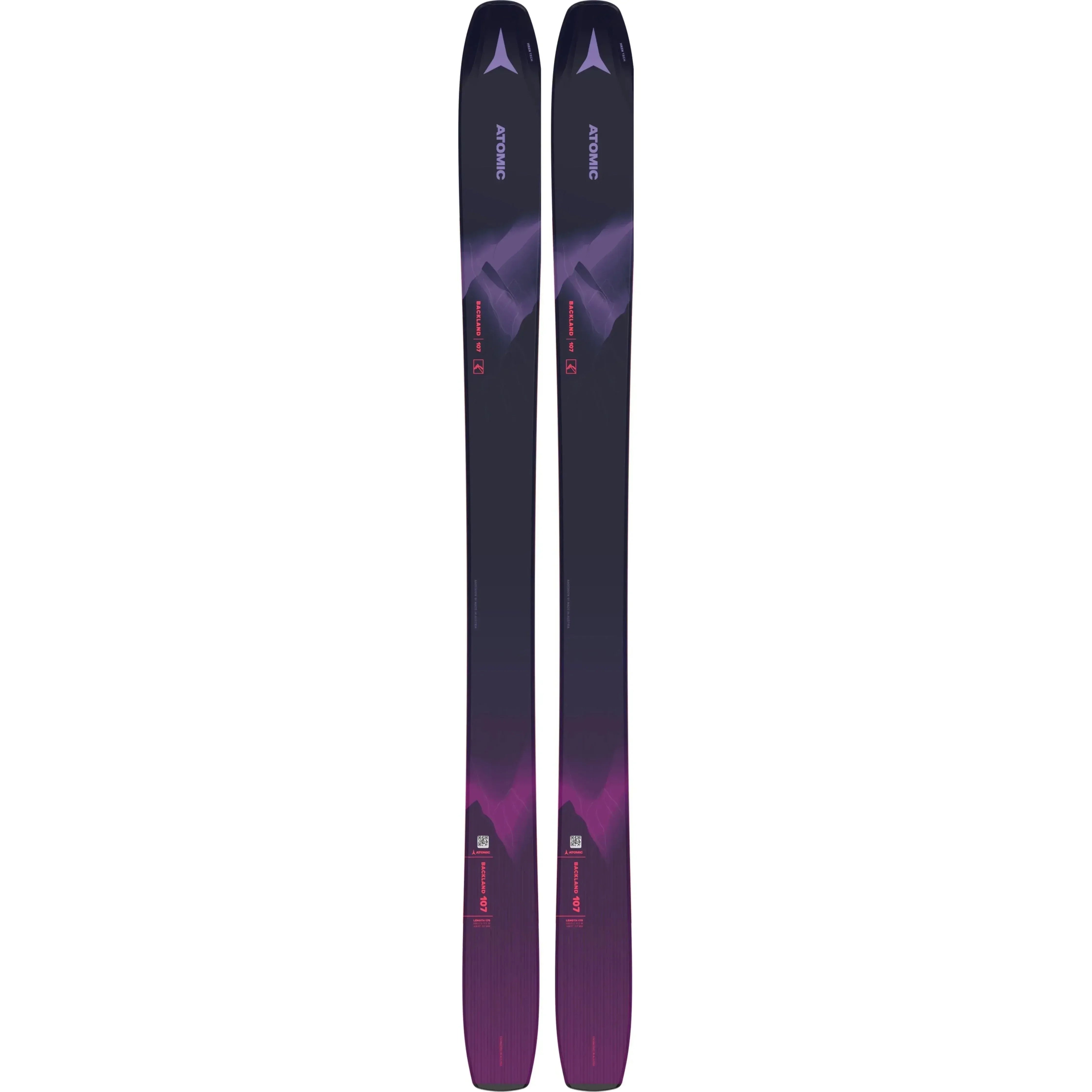 Atomic Backland 107 W Alpine Touring Ski Skis - Touring Skis - Freeride - Womens Atomic 159