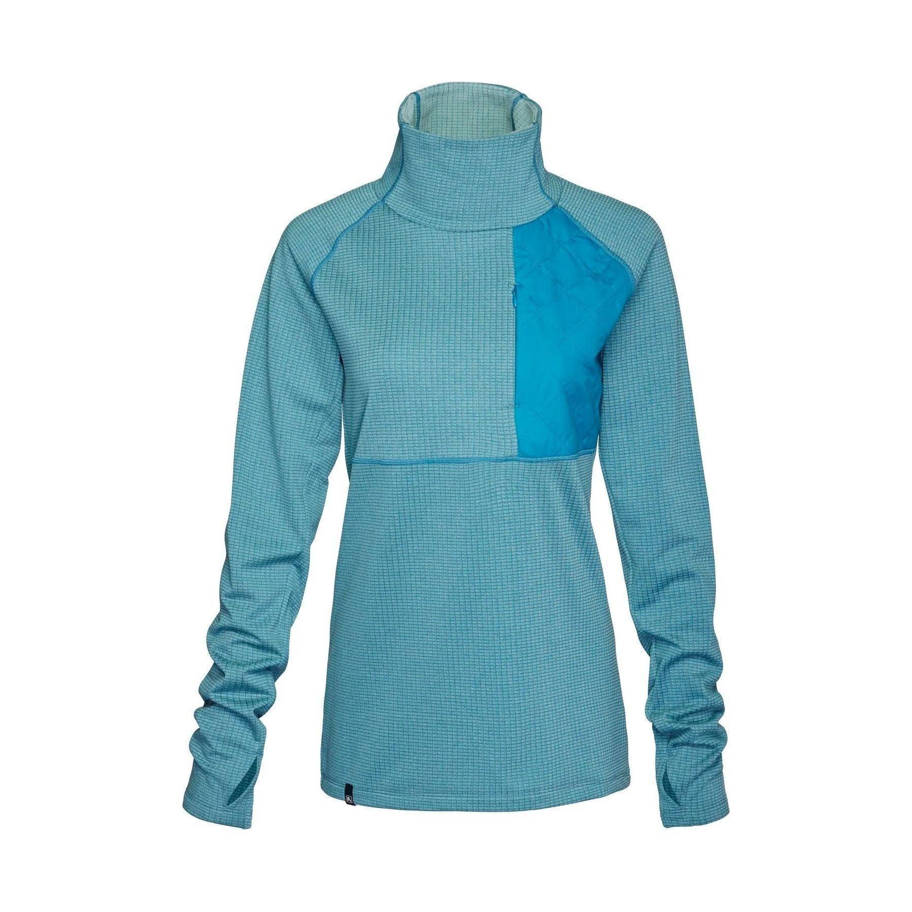 Flylow W's Sondra Fleece (2023) Winter Apparel - Winter Apparel Womens Mid Layer Top Flylow Neptune XSmall