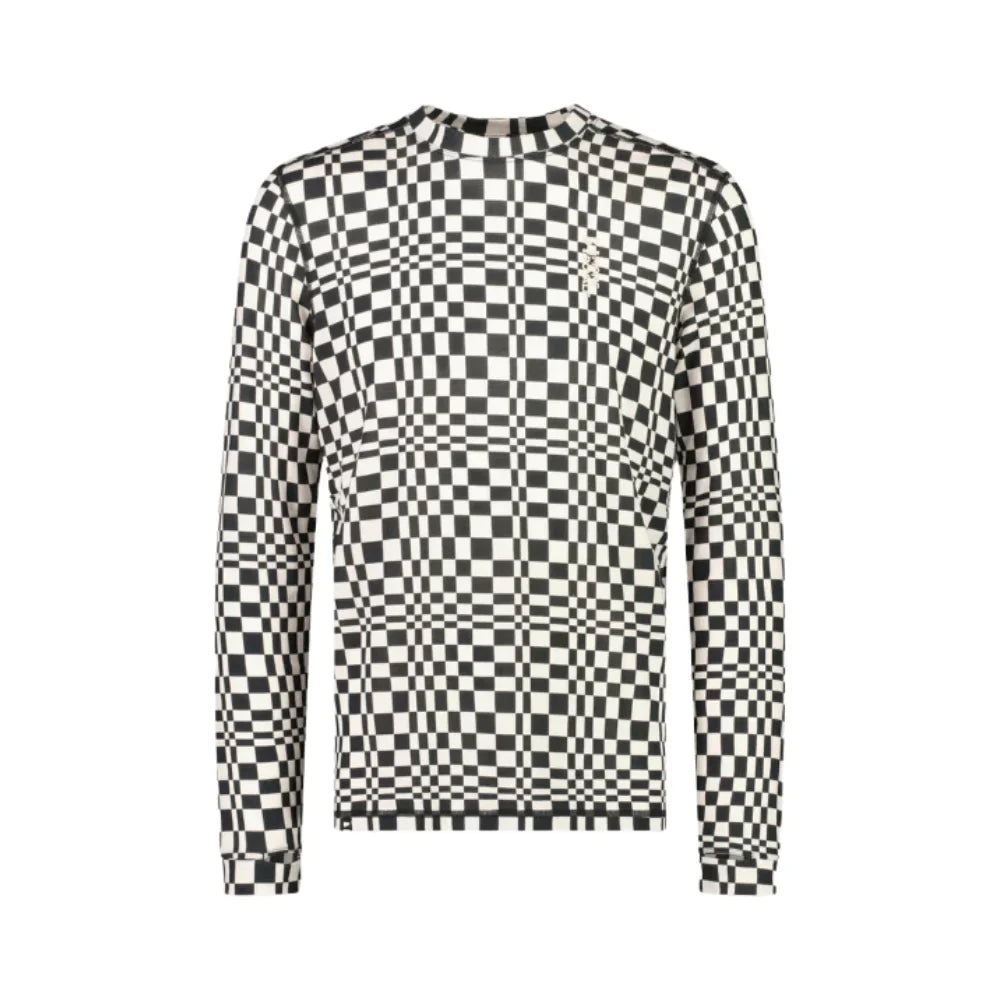 Mons Royale M Cascade Merino Flex Winter Apparel - Winter Apparel Mens Base Layer Top Mons Royale XSmall Checkers