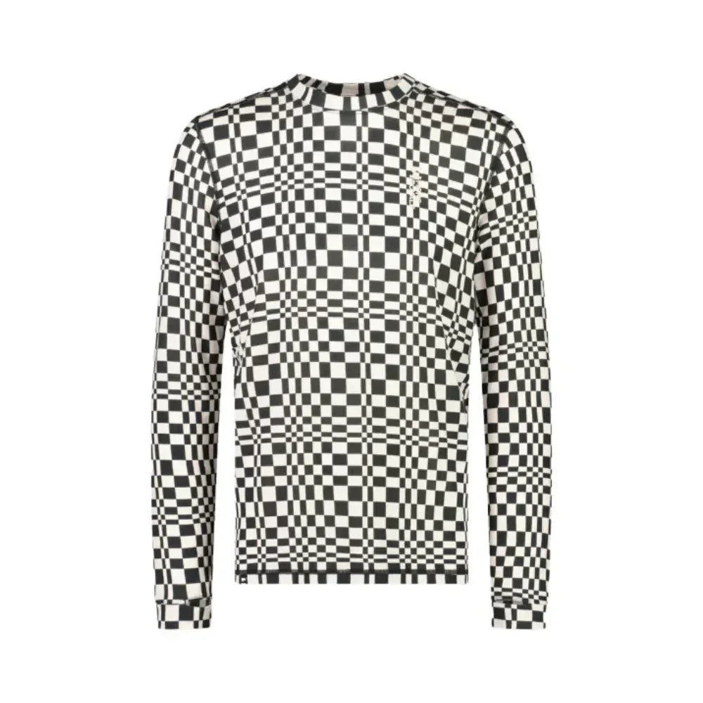 Mons Royale M Cascade Merino Flex Winter Apparel - Winter Apparel Mens Base Layer Top Mons Royale XSmall Checkers