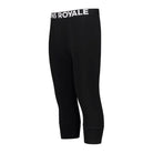 Mons Royale M Cascade Merino Flex 3/4 Legging Winter Apparel - Winter Apparel Mens Base Layer Bottom Mons Royale Small Black