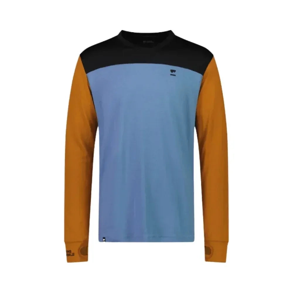 Mons Royale M Yotei Long Sleeve Winter Apparel - Winter Apparel Mens Base Layer Top Mons Royale Small Retro Valley
