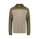 Mons Royale M Yotei Powder Hood Winter Apparel - Winter Apparel Mens Mid Layer Top Mons Royale Small Dark Olive / Walnut