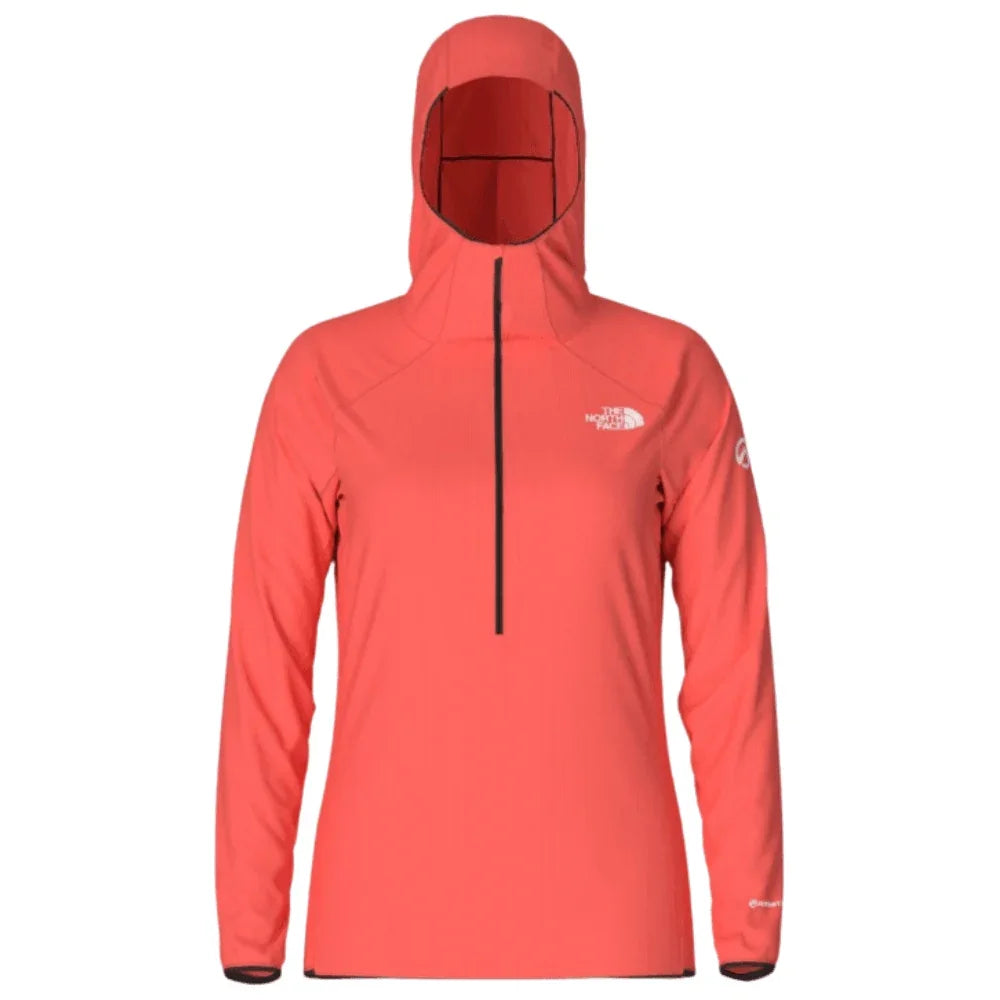 The North Face Women's Summit Series Direct Sun Hoodie Summer Apparel - Womens - Tops The North Face XSmall Radiant Orange