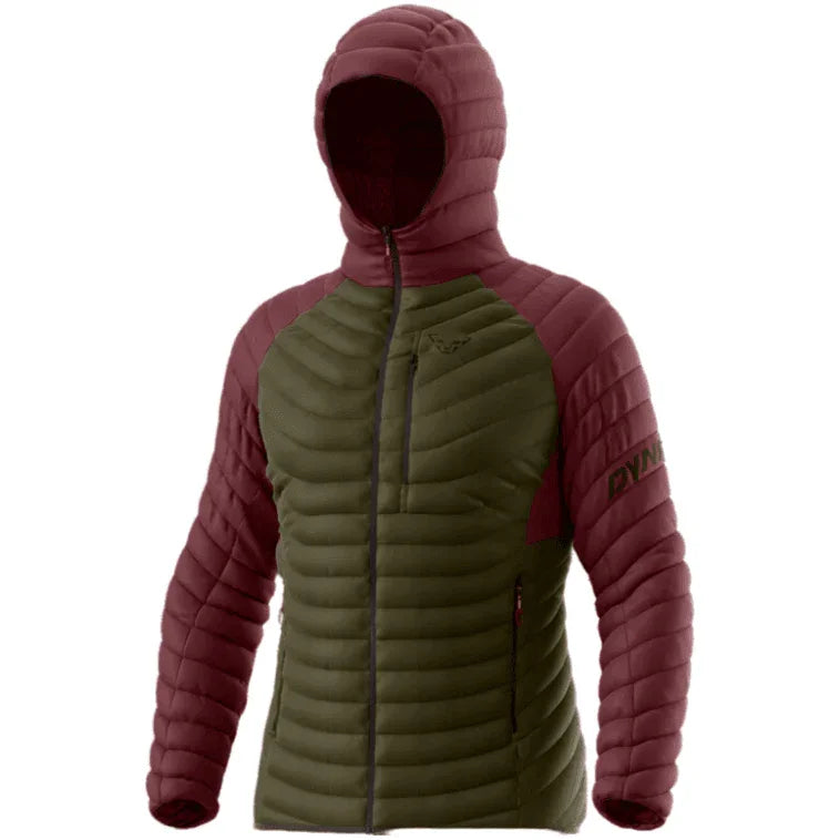 Dynafit M Radical Down Hood Jacket Winter Apparel - Winter Apparel Mens Insulated Top Dynafit Medium Burgundy
