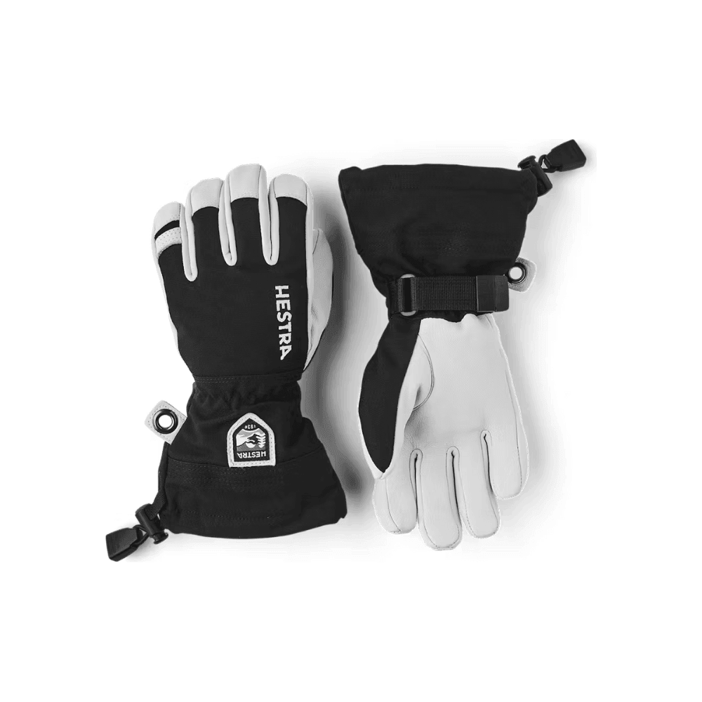Hestra Heli Ski Jr. Glove Winter Apparel - Gloves Hestra S/4 Black