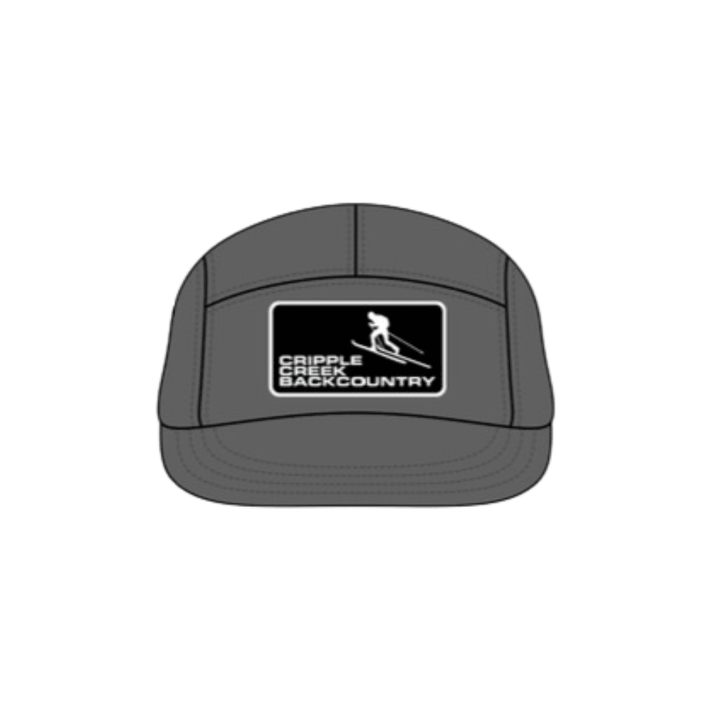 CCBC Cotton Runner Hat Merch Cripple Creek Backcountry Gray