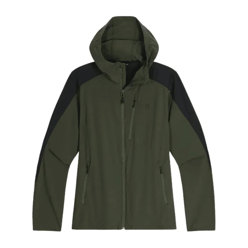 Outdoor Research M Ferrosi Hoodie Winter Apparel - Winter Apparel Mens Softshell Top Outdoor Research Small Verde/Black