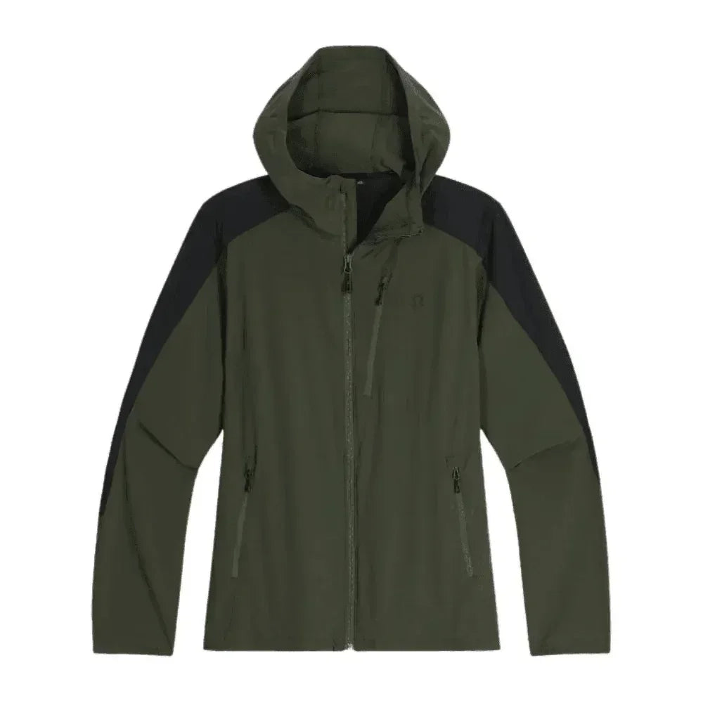 Outdoor Research M Ferrosi Hoodie Winter Apparel - Winter Apparel Mens Softshell Top Outdoor Research Small Verde/Black