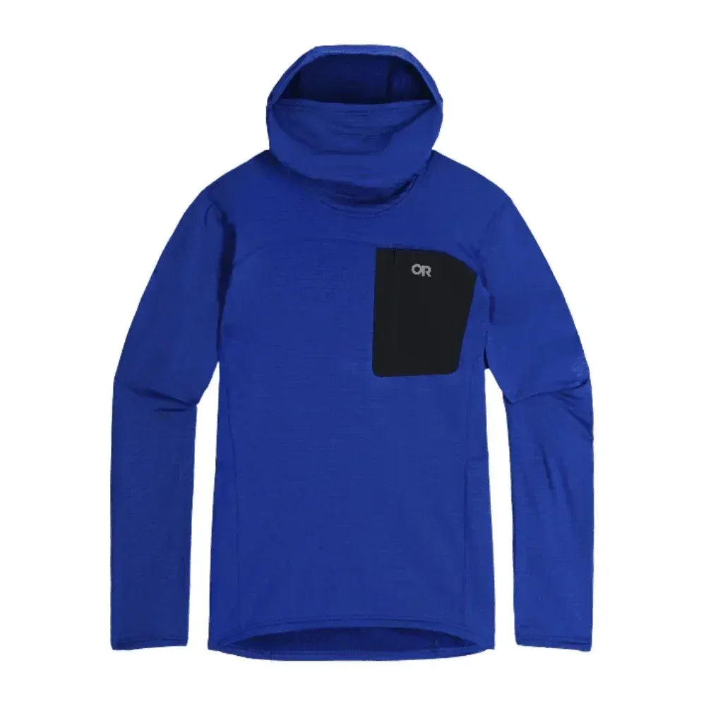 Outdoor Research M Vigor Grid Fleece Pullover Hoodie Winter Apparel - Winter Apparel Mens Mid Layer Top Outdoor Research Small Galaxy