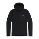 Outdoor Research M Vigor Grid Fleece Pullover Hoodie Winter Apparel - Winter Apparel Mens Mid Layer Top Outdoor Research Small Black
