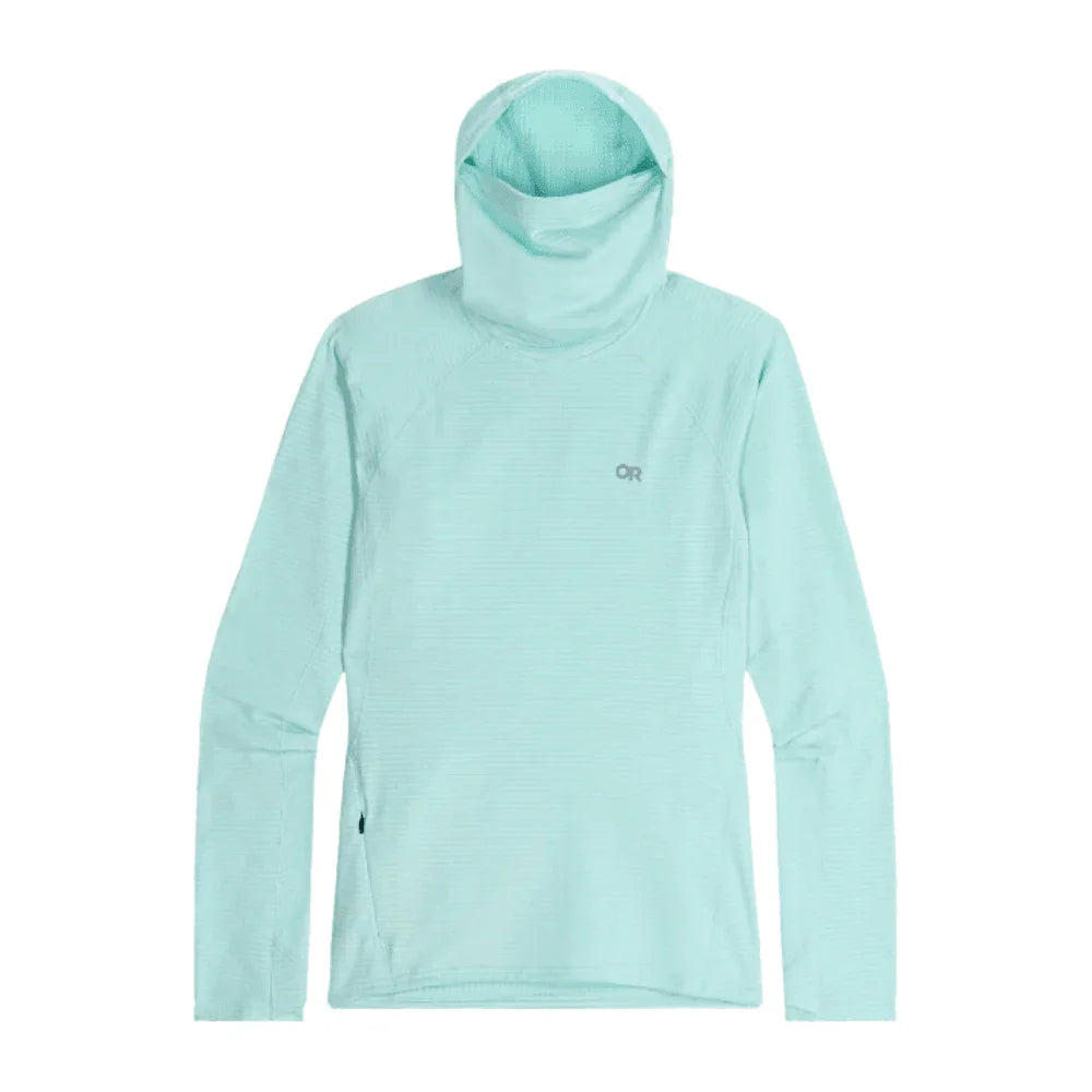 Outdoor Research W Vigor Grid Fleece Pullover Hoodie Winter Apparel - Winter Apparel Womens Base Layer Top Outdoor Research XSmall Calcite