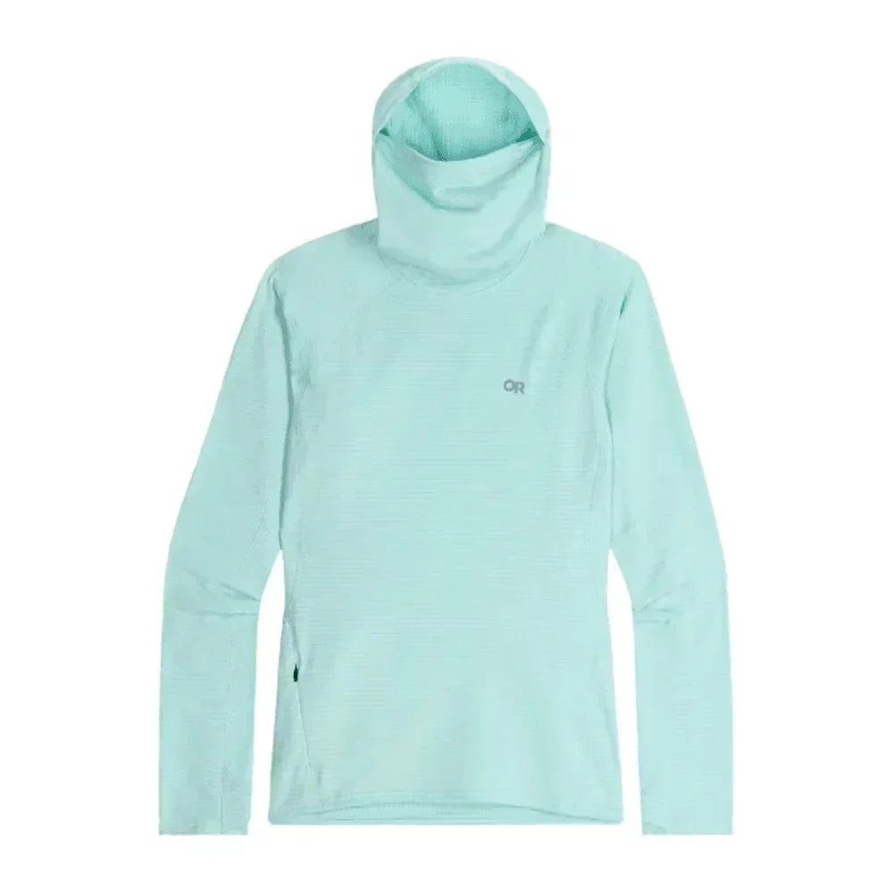 Outdoor Research W Vigor Grid Fleece Pullover Hoodie Winter Apparel - Winter Apparel Womens Base Layer Top Outdoor Research XSmall Calcite