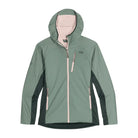 Outdoor Research W Deviator Hoodie Winter Apparel - Winter Apparel Womens Insulated Top Outdoor Research XSmall Balsam/Grove
