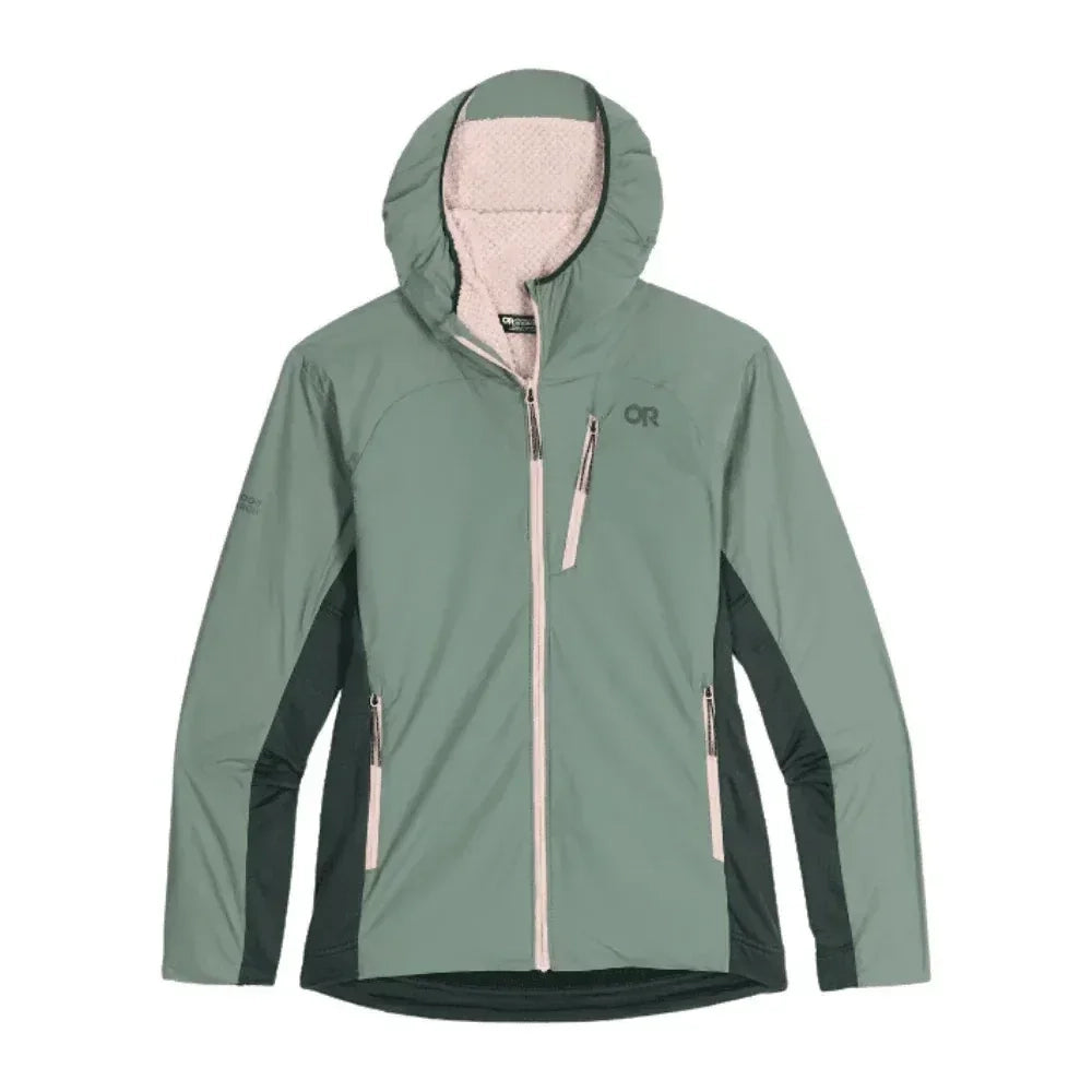 Outdoor Research W Deviator Hoodie Winter Apparel - Winter Apparel Womens Insulated Top Outdoor Research