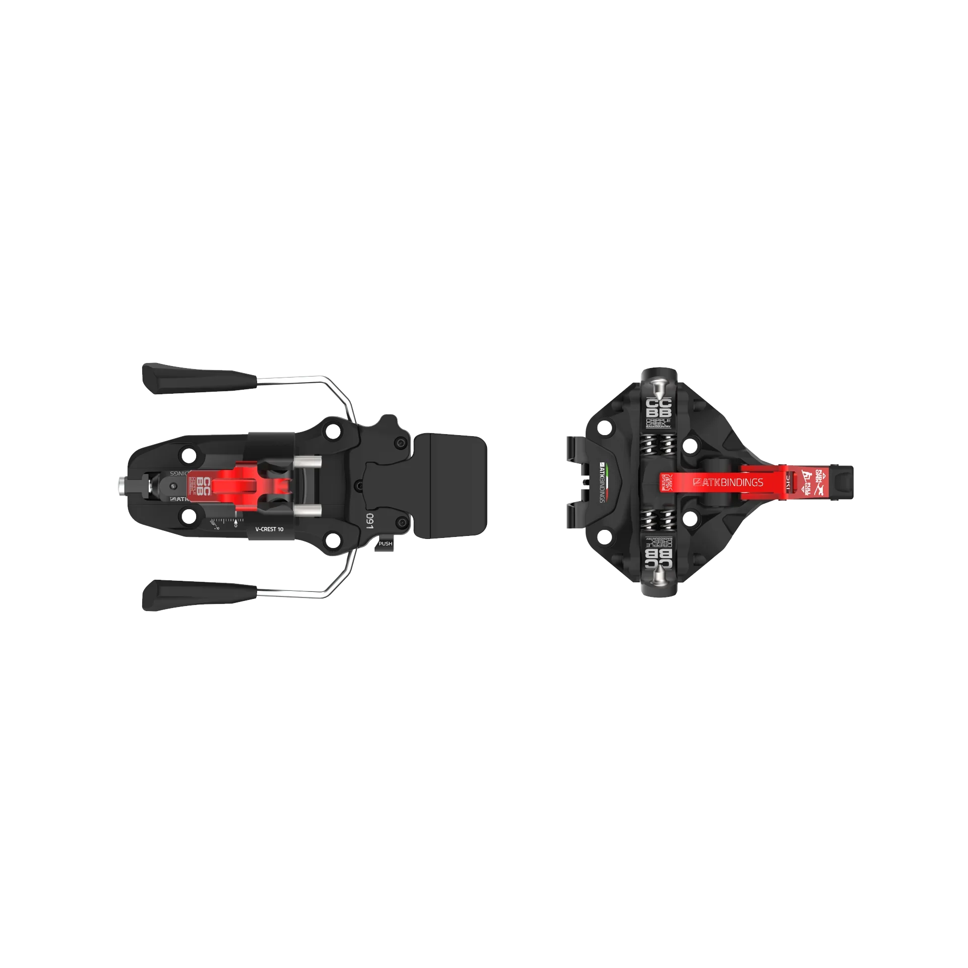 Cripple Creek V-Crest 10 Touring Binding Ski Bindings - Touring Bindings - All Mountain ATK
