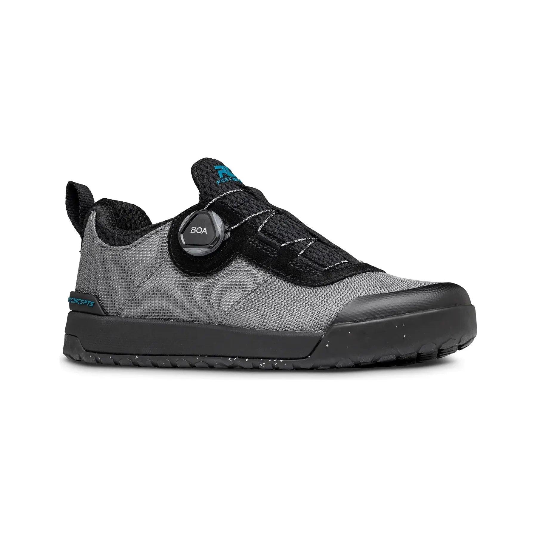 Ride Concepts Accomplice BOA Womens Cycling Shoes - Mountain Shoes - Womens Mountain Shoes Ride Concepts 5 Charcoal/Tahoe Blue