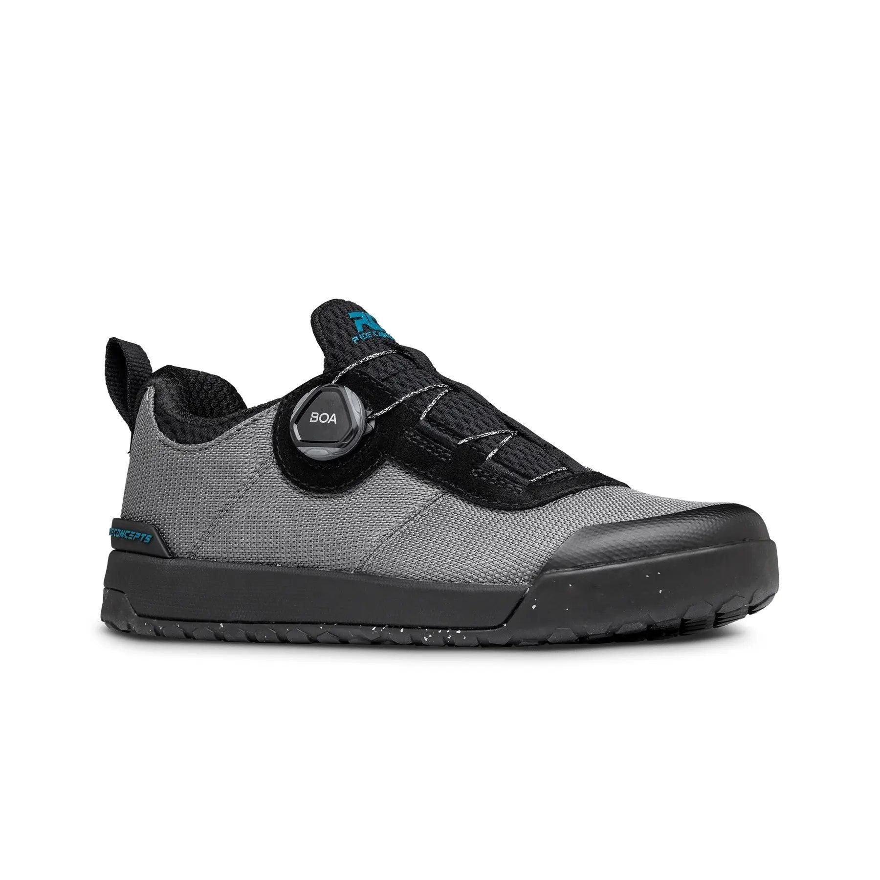 Ride Concepts Accomplice Clip BOA Womens Cycling Shoes - Mountain Shoes - Womens Mountain Shoes Ride Concepts 5 Charcoal/Tahoe Blue