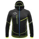 Crazy M Flame Jacket Winter Apparel - Winter Apparel Mens Softshell Top Crazy Small Energy