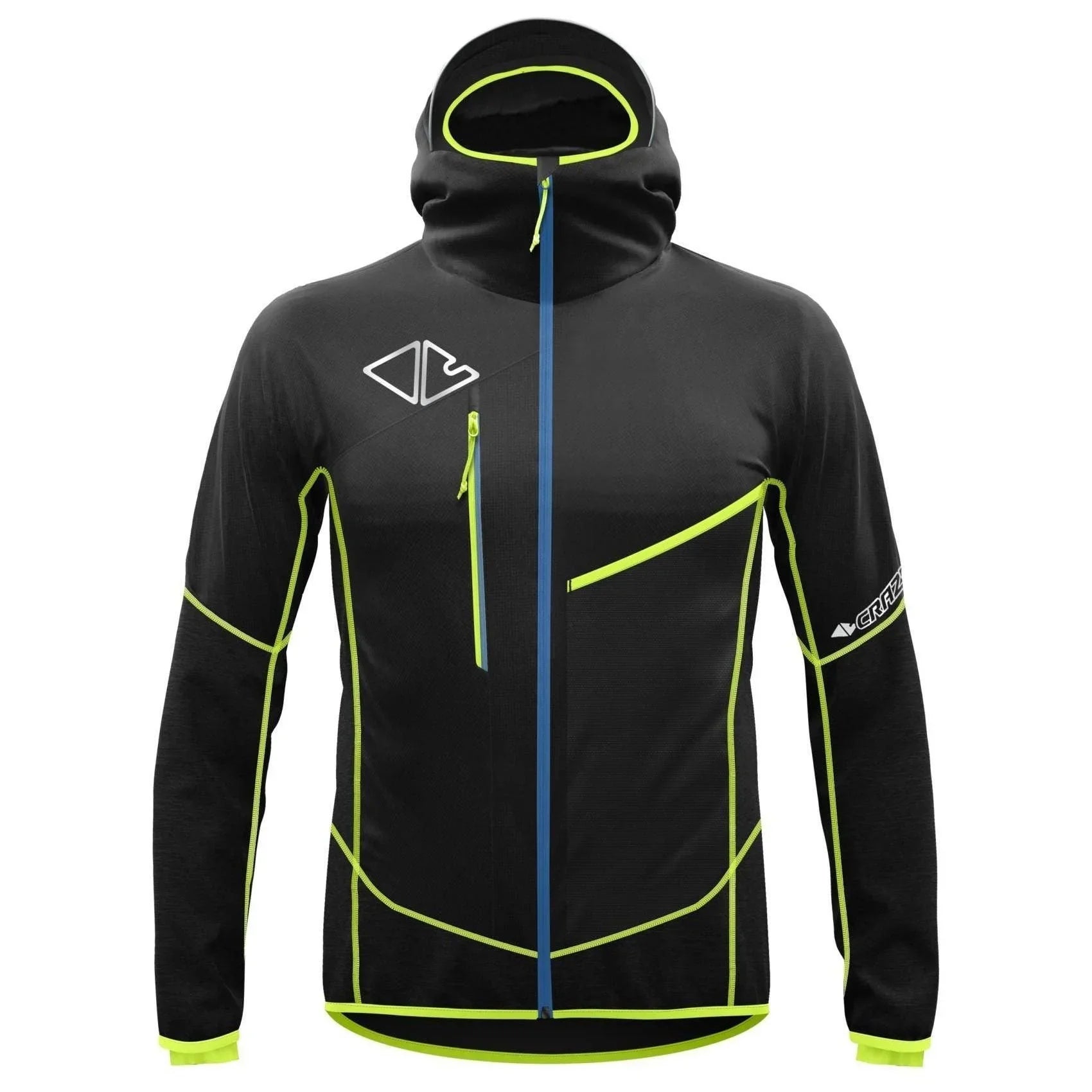 Crazy M Flame Jacket Winter Apparel - Winter Apparel Mens Softshell Top Crazy Small Energy